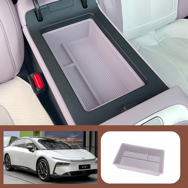 Center Console Armrest Storage Box for 2026 Xpeng P7+ - NICE EVS