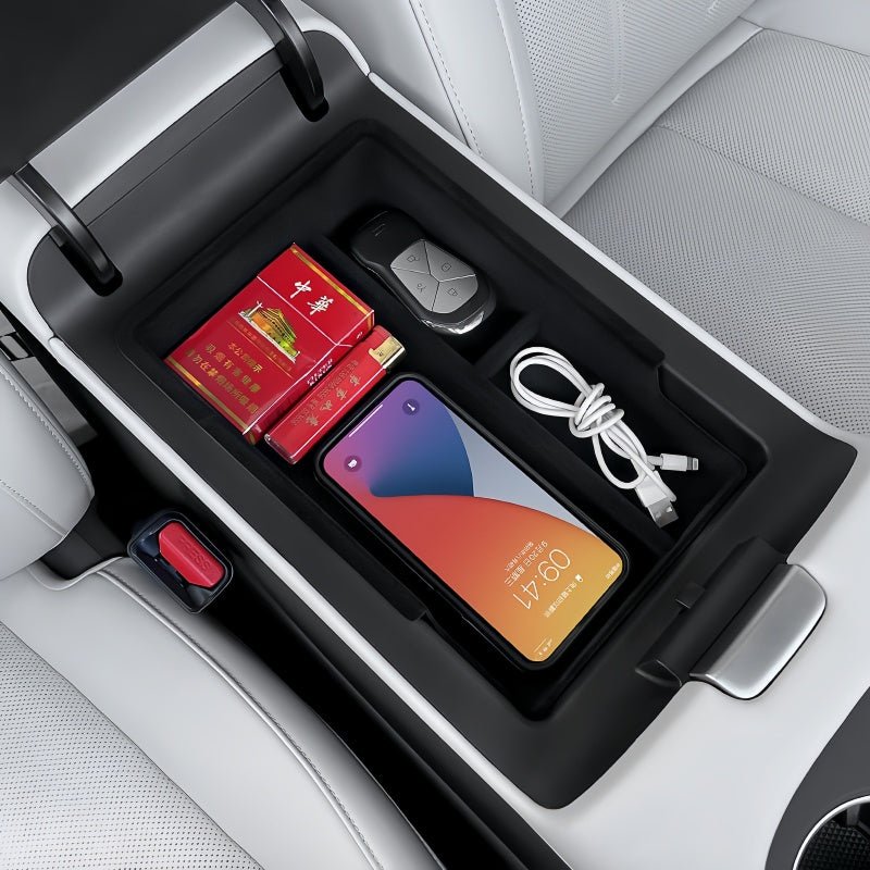 Center Console Armrest Storage Organizer Tray for XPeng G6 2023-2026 - NICE EVS