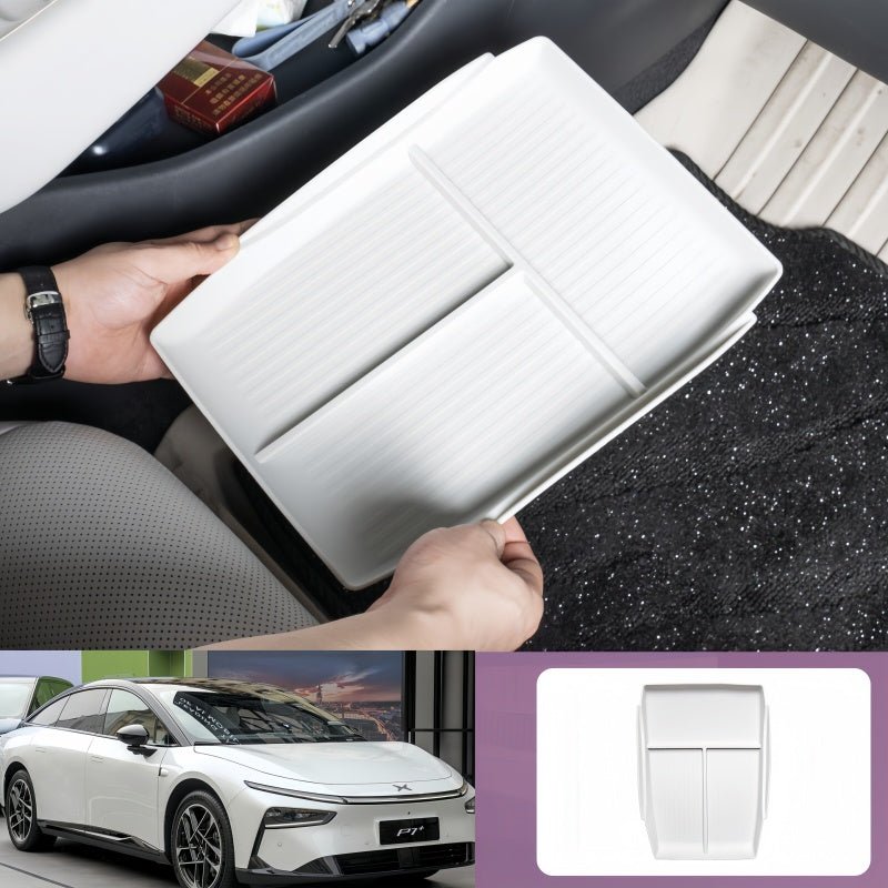 Center Console Lower Storage Tray for 2026 Xpeng P7+ - NICE EVS