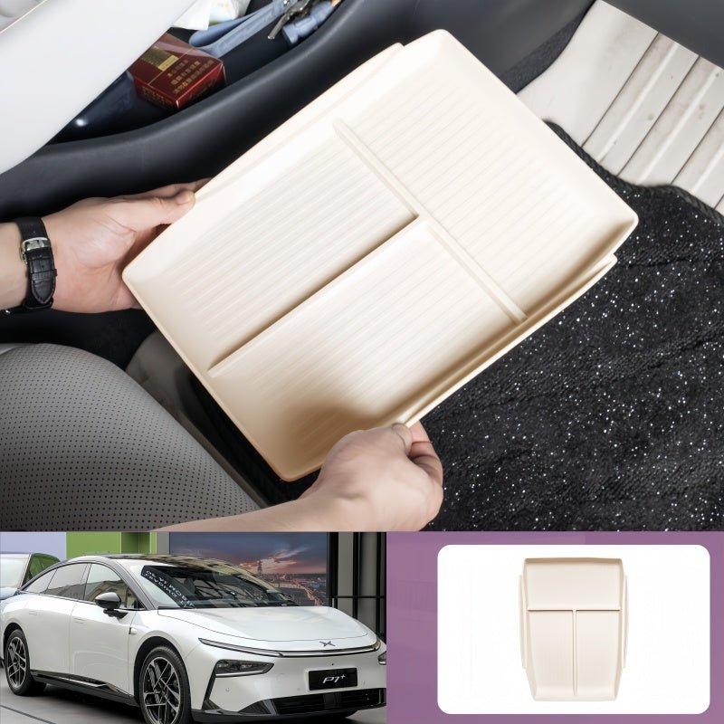 Center Console Lower Storage Tray for 2026 Xpeng P7+ - NICE EVS