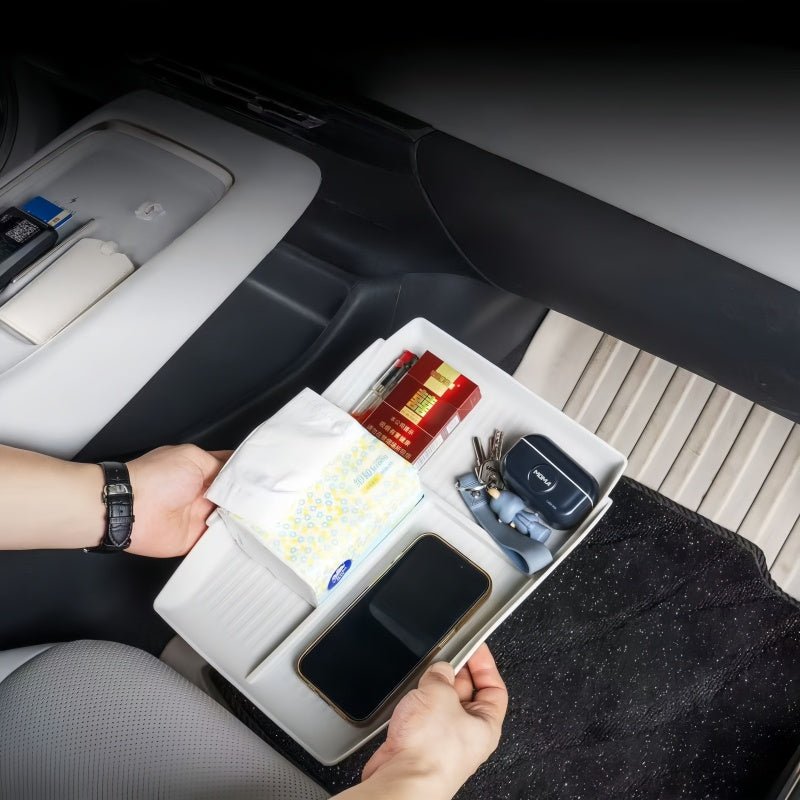 Center Console Lower Storage Tray for 2026 Xpeng P7+ - NICE EVS