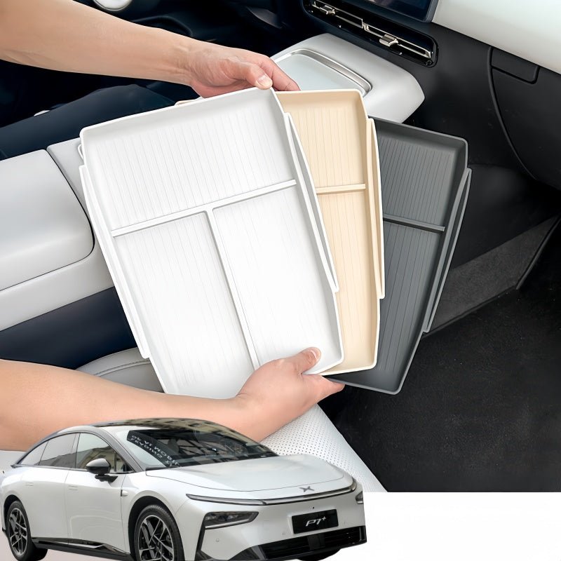 Center Console Lower Storage Tray for 2026 Xpeng P7+ - NICE EVS