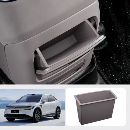 Central Armrest Storage Box Silicone Organizer for Zeekr 7X - NICE EVS
