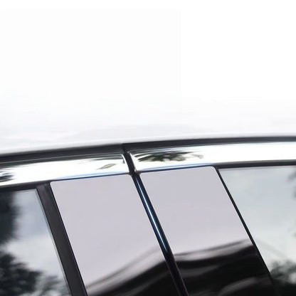 Clear & Smoke Black Pillar Guard for Leapmotor B10/C10/B05 - NICE EVS