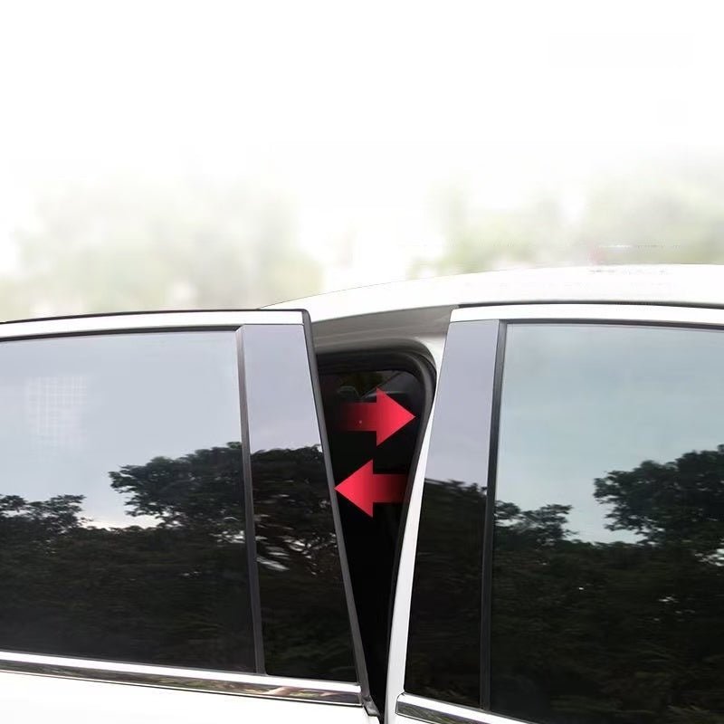 Clear & Smoke Black Pillar Guard for Leapmotor B10/C10/B05 - NICE EVS