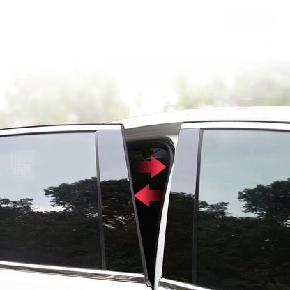 Clear & Smoke Black Pillar Guard for Leapmotor B10/C10/B05 - NICE EVS