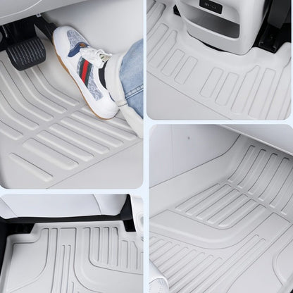 Color TPE Full Set Floor Mats for Geely E2 / EX2, Left Hand Drive Only - NICE EVS