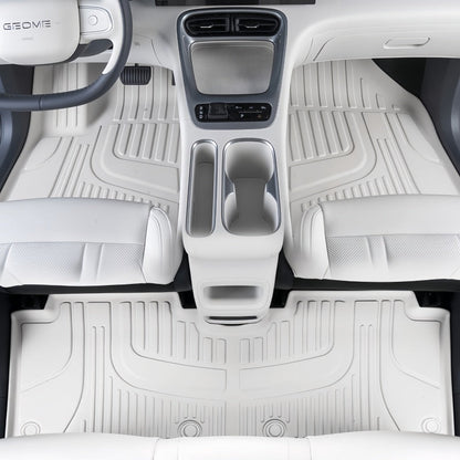 Color TPE Full Set Floor Mats for Geely E2 / EX2, Left Hand Drive Only - NICE EVS