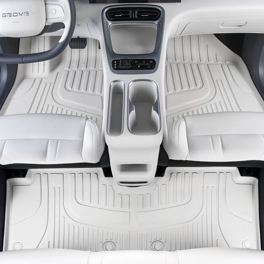 Color TPE Full Set Floor Mats for Geely E2 / EX2, Left Hand Drive Only - NICE EVS