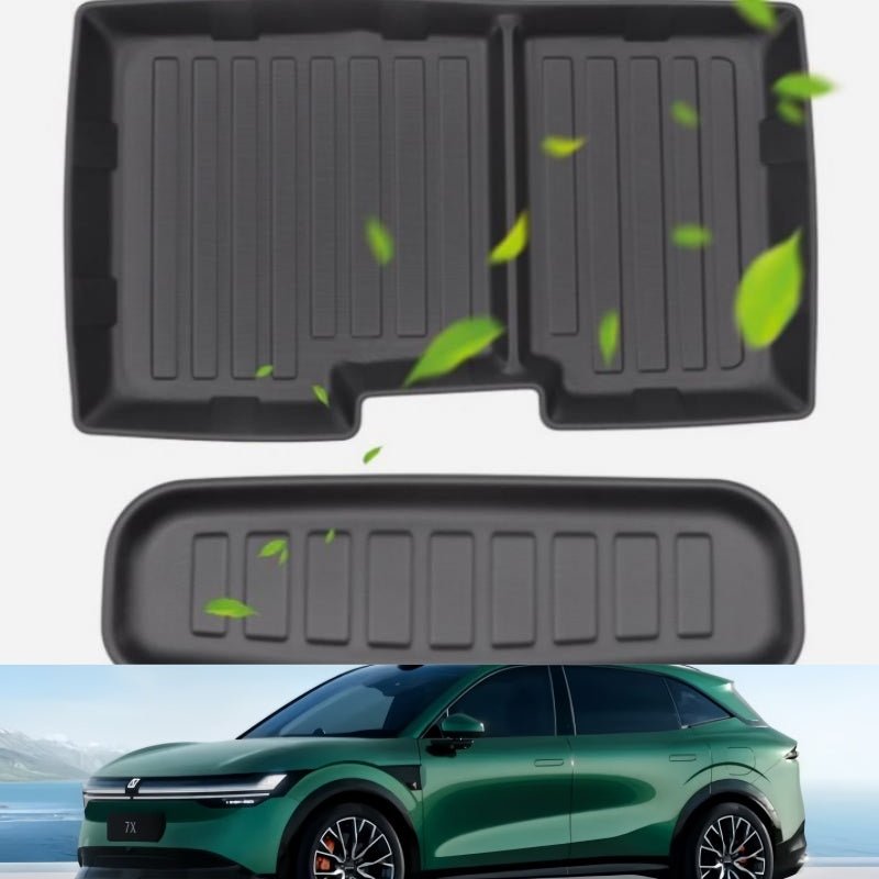 Complete Set TPE Frunk & Lower Trunk Liner for ZEEKR 7X - NICE EVS