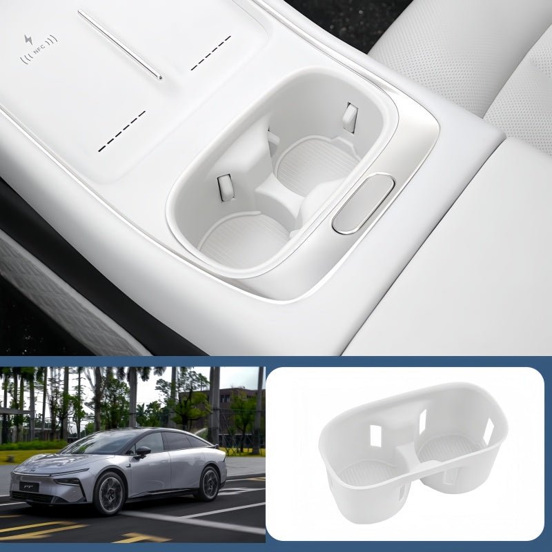 Console Cup Slot Silicone Mat for 2026 Xpeng P7+ - NICE EVS