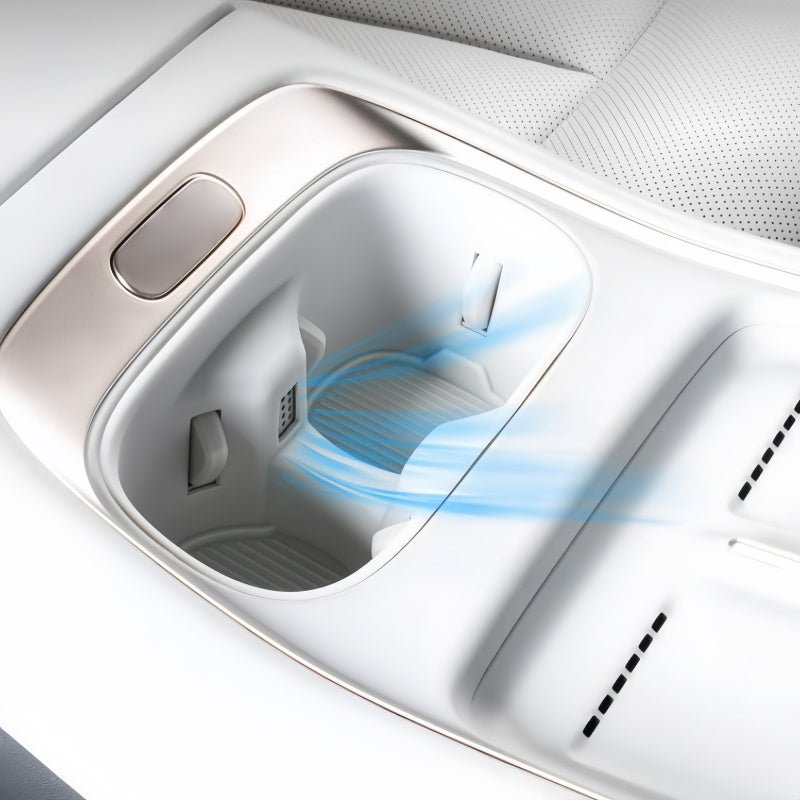 Console Cup Slot Silicone Mat for 2026 Xpeng P7+ - NICE EVS