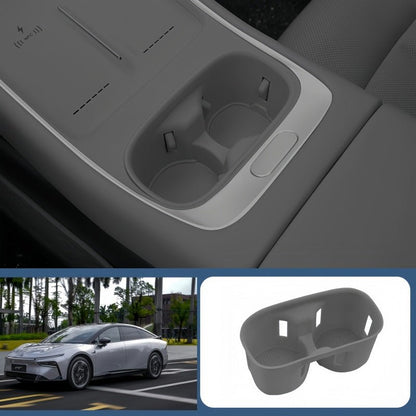 Console Cup Slot Silicone Mat for 2026 Xpeng P7+ - NICE EVS