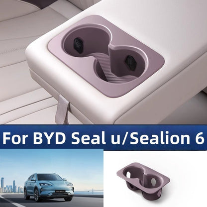 Cup Holder Protector for BYD Seal U/Sealion 6 Rear Armrest Box - NICE EVS
