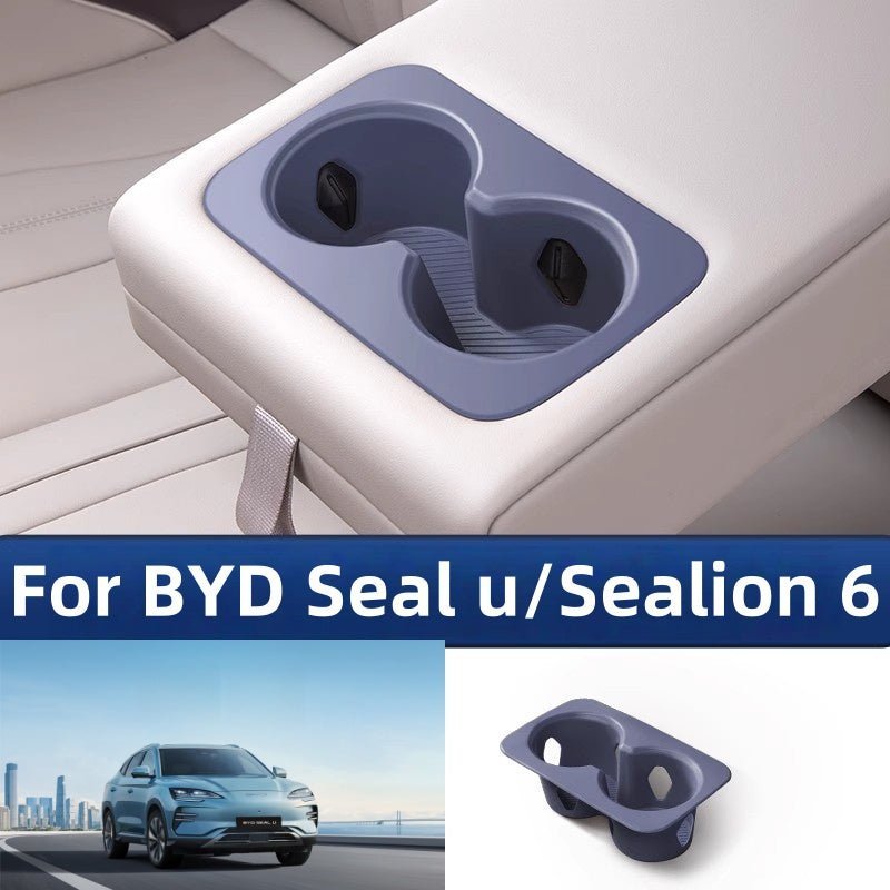 Cup Holder Protector for BYD Seal U/Sealion 6 Rear Armrest Box - NICE EVS