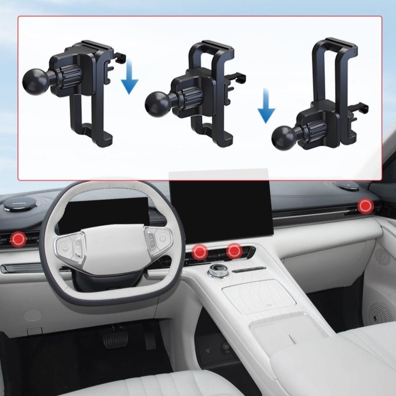 Custom Air Vent Phone Mount for Geely EX5 / Starray EM - i - NICE EVS