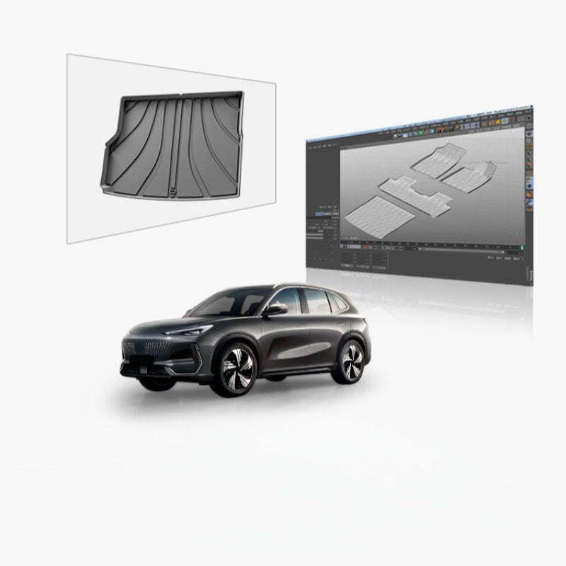 Custom Fit TPE Cargo Liner for Geely EX5 - NICE EVS