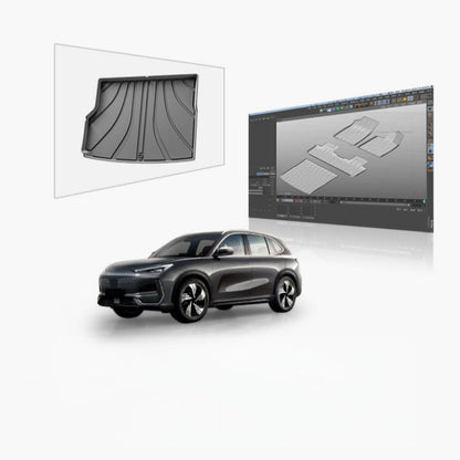 Custom Fit TPE Cargo Liner for Geely EX5 - NICE EVS