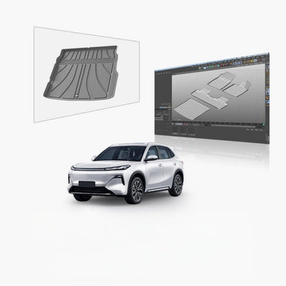 Custom Fit TPE Cargo Liners for Geely Starray EM - i - NICE EVS