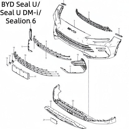 Custom OEM Replacement Parts For All BYD Models - NICE EVS