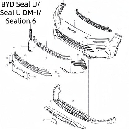 Custom OEM Replacement Parts For All BYD Models - Nice BYD