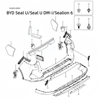 Custom OEM Replacement Parts For All BYD Models - NICE EVS