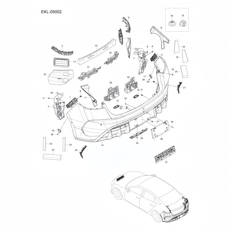 Custom OEM Replacement Parts For All BYD Models - NICE EVS