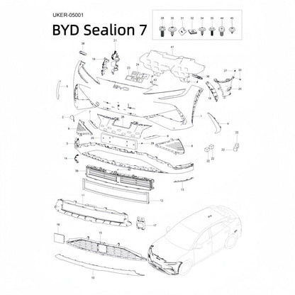 Custom OEM Replacement Parts For All BYD Models - NICE EVS