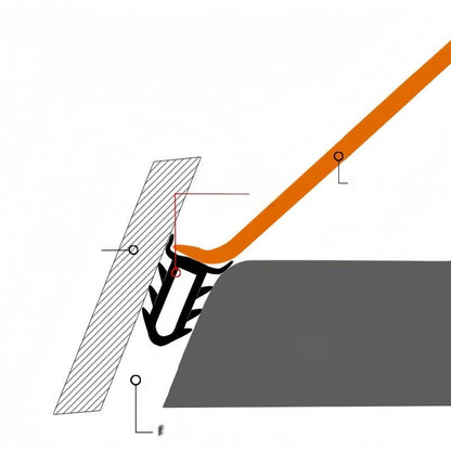 Dashboard & B - Pillar Weather Strip Seal for Zeekr 001/009/7X - NICE EVS