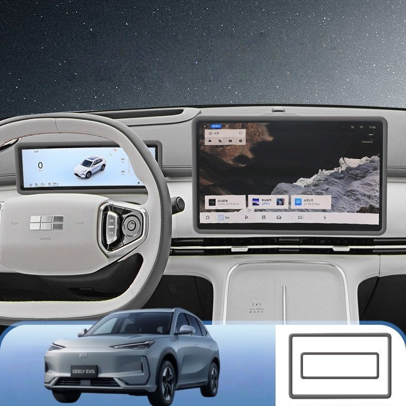 Dashboard & Navigation Screen Protector Frame for Geely EX5 - NICE EVS
