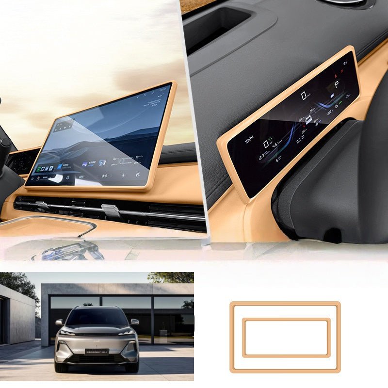 Dashboard & Navigation Screen Silicone Protector Frame for Geely Starray EM - i - NICE EVS