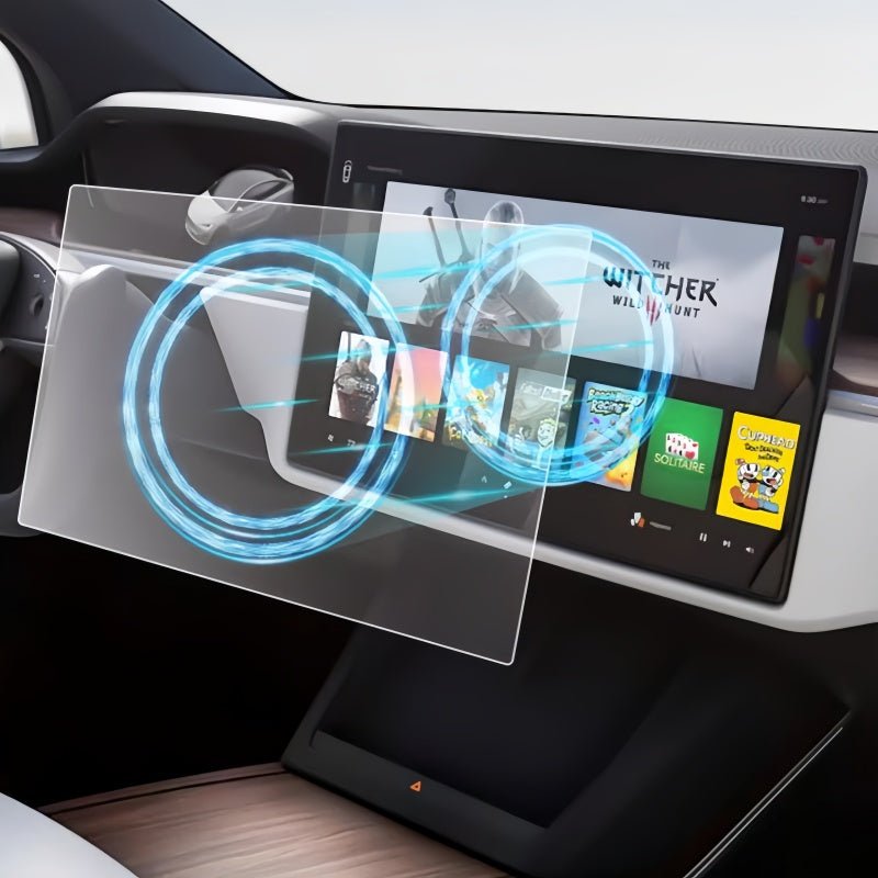 Dashboard & Navigation Tempered Glass Protector for Leapmotor B10/C10 - NICE EVS