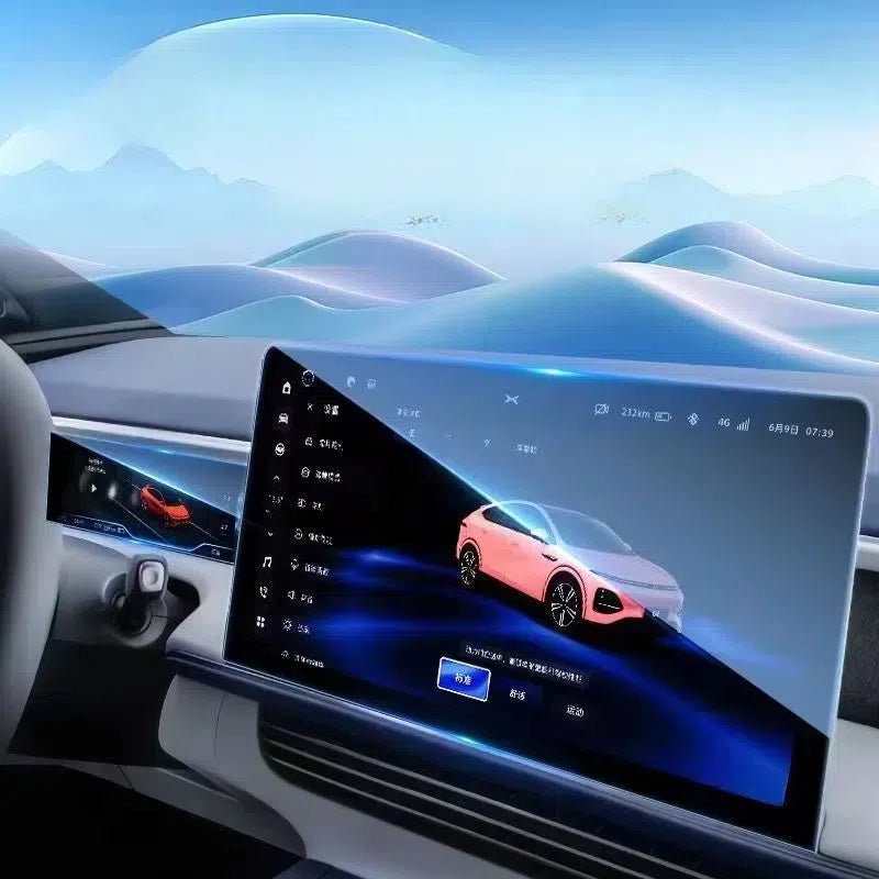 Dashboard & Navigation Tempered Glass Protector for Xpeng G6 - NICE EVS