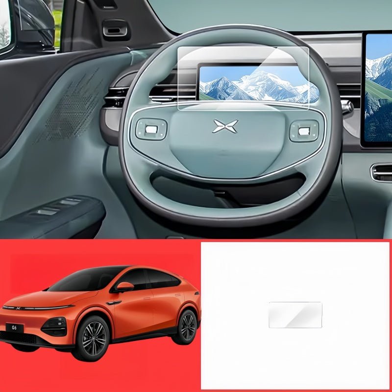Dashboard & Navigation Tempered Glass Protector for Xpeng G6 - NICE EVS