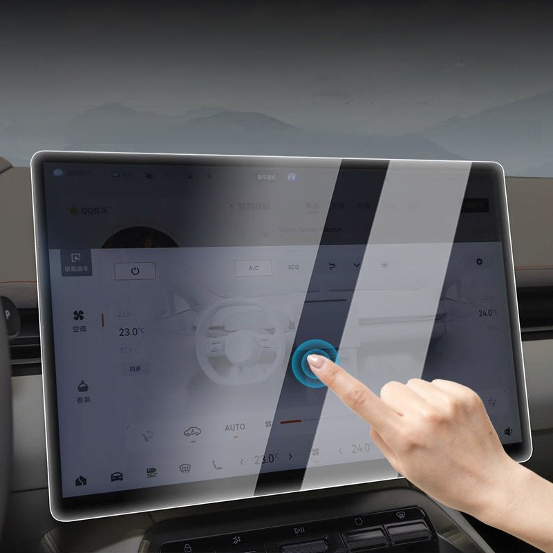 Dashboard & Navigation Tempered Glass Protector for Zeekr 7GT - NICE EVS