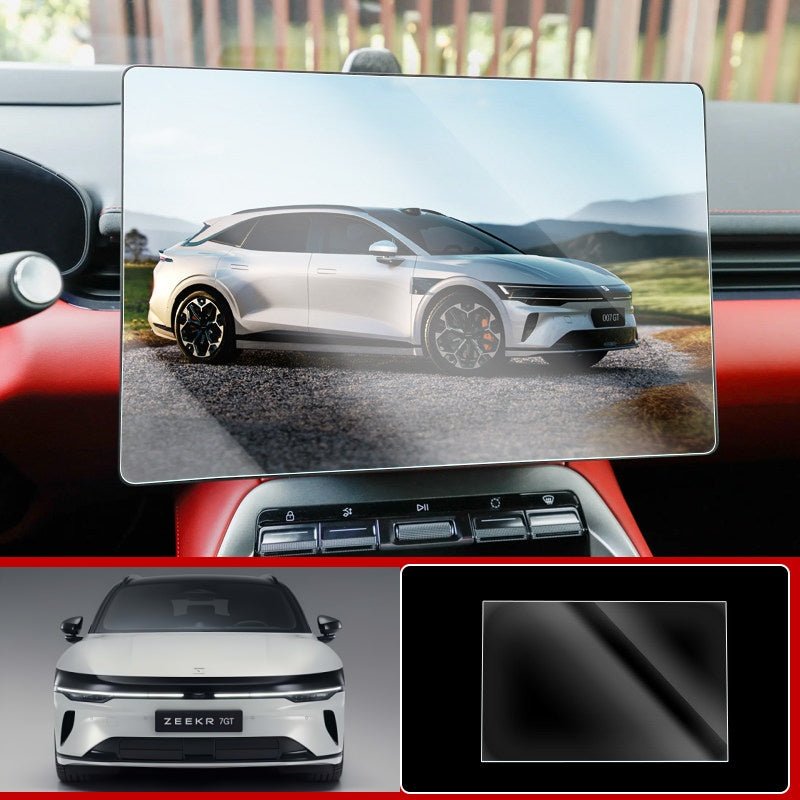 Dashboard & Navigation Tempered Glass Protector for Zeekr 7GT - NICE EVS