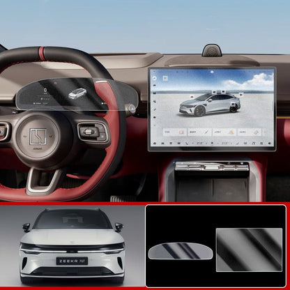 Dashboard & Navigation Tempered Glass Protector for Zeekr 7GT - NICE EVS
