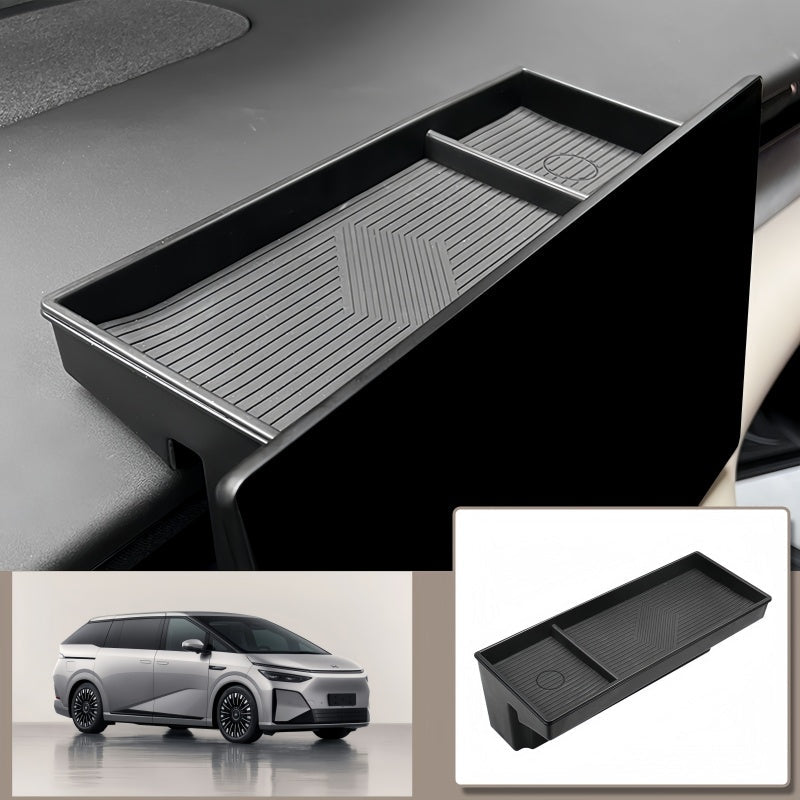 Dashboard Screen Rear Tissue & Organizer Box for XPENG X9 2023-2026 - NICE EVS