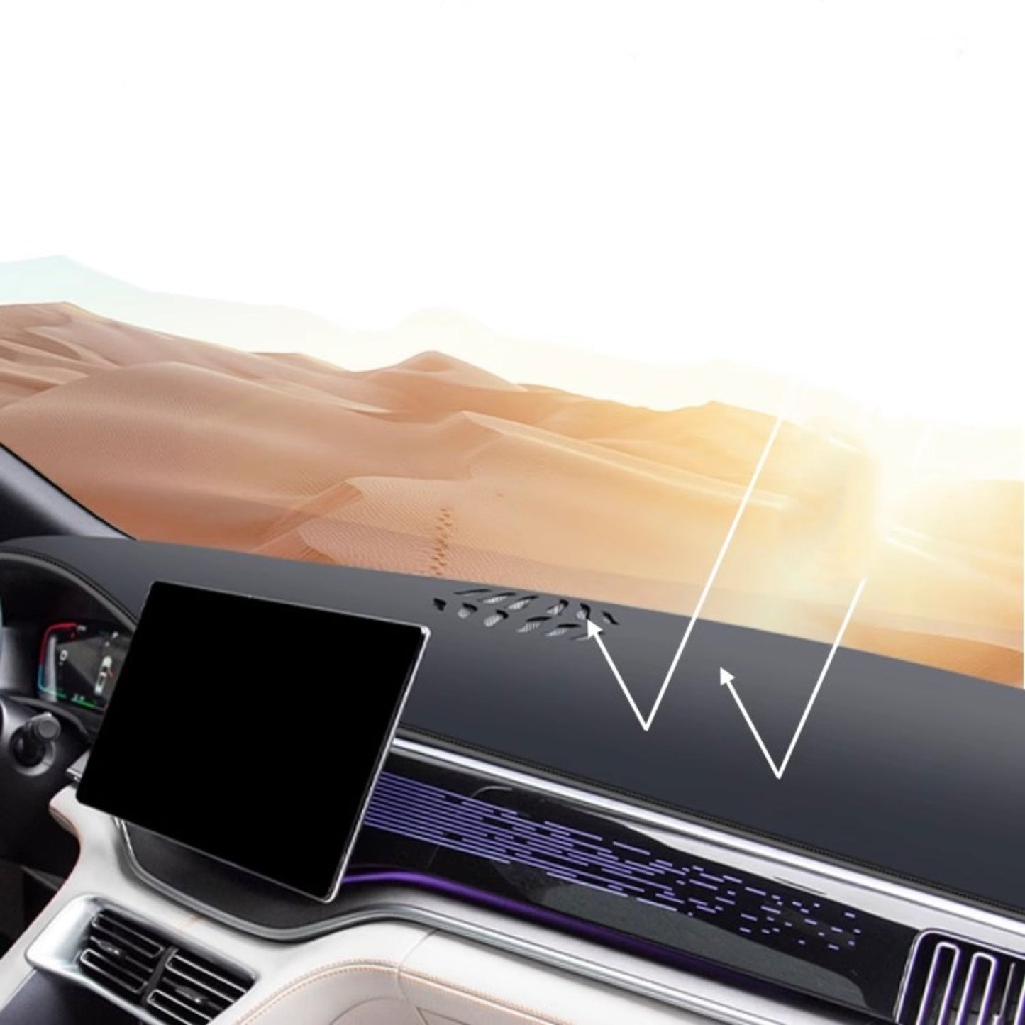 Dashboard Sun Shield for BYD Seal U / Sealion 6 - NICE EVS