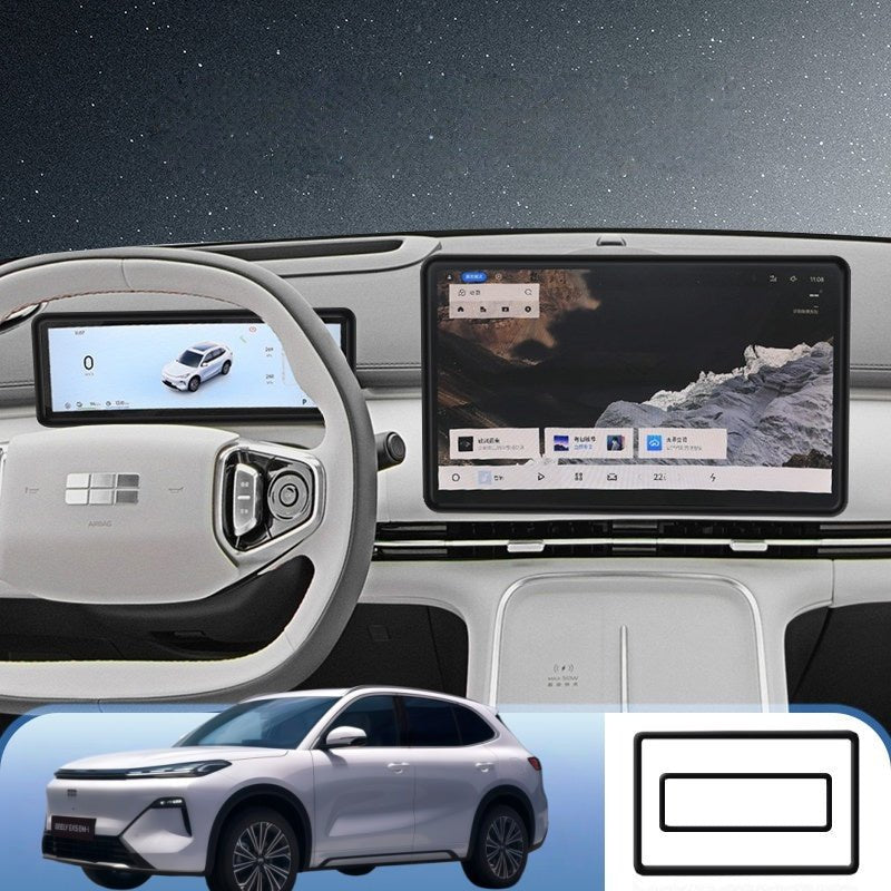 Dashboard & Touch Screen Silicone Protector Frame for Geely EX5 EM - i - NICE EVS