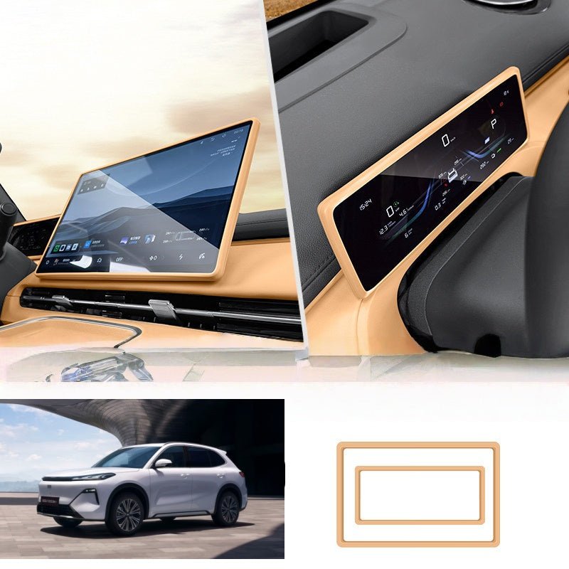 Dashboard & Touch Screen Silicone Protector Frame for Geely EX5 EM - i - NICE EVS
