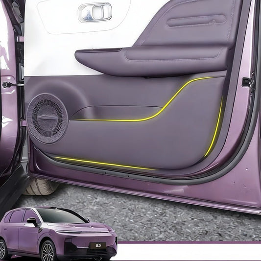 Door Anti - Kick Leather Pad for Leapmotor B10 (4 Pcs) - NICE EVS