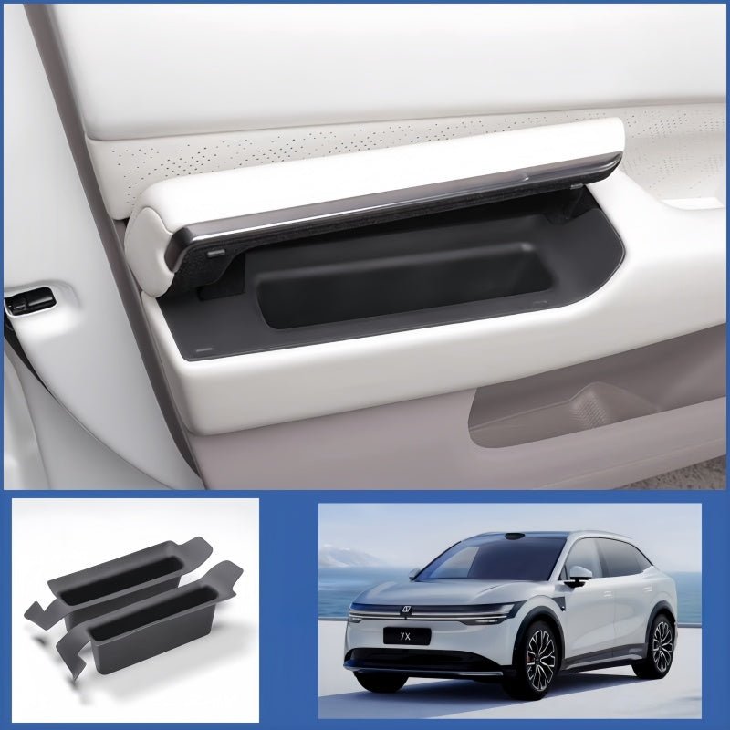 Door Hidden Storage Box Silicone Liner for Zeekr 7X (2Pcs) - NICE EVS