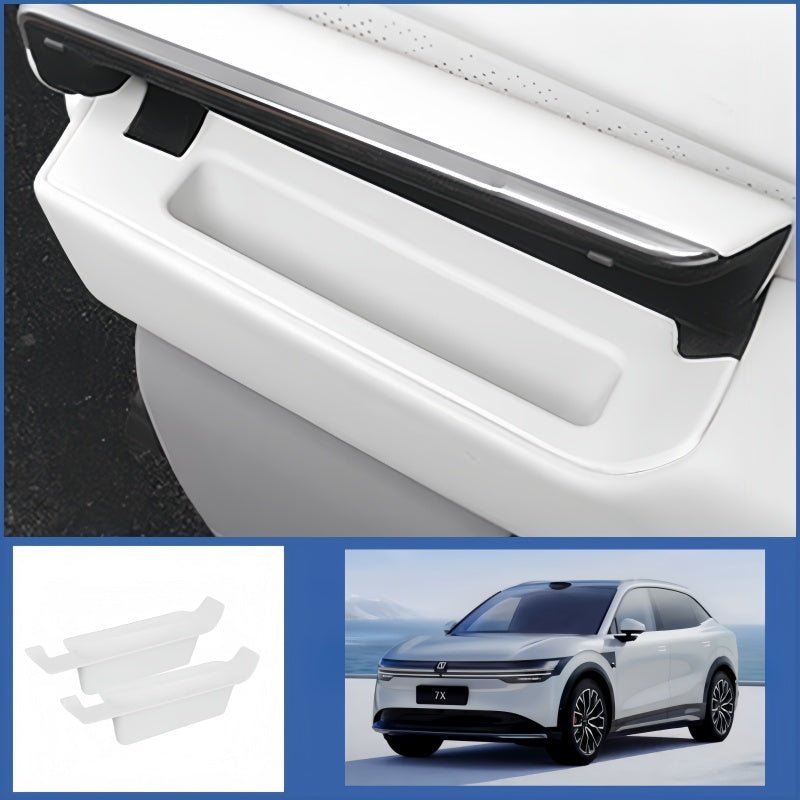 Door Hidden Storage Box Silicone Liner for Zeekr 7X (2Pcs) - NICE EVS