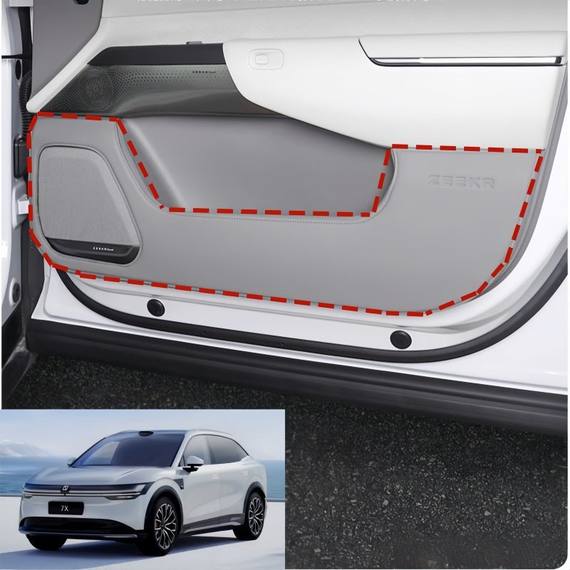 Door Kick Guard Protectors for ZEEKR 7X (4PCS) - NICE EVS