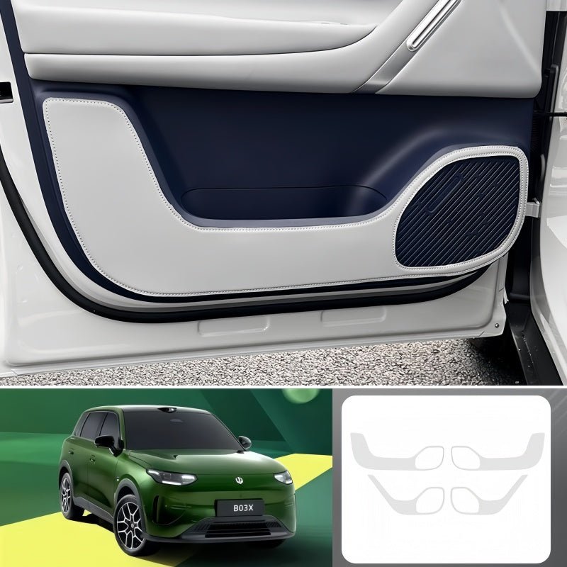 Door Leather Anti-Kick Mats for Leapmotor B03X - NICE EVS