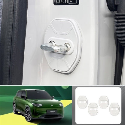 Door Lock & Checker Silicone Protection Covers for Leapmotor B03X - NICE EVS