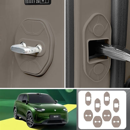 Door Lock & Checker Silicone Protection Covers for Leapmotor B03X - NICE EVS