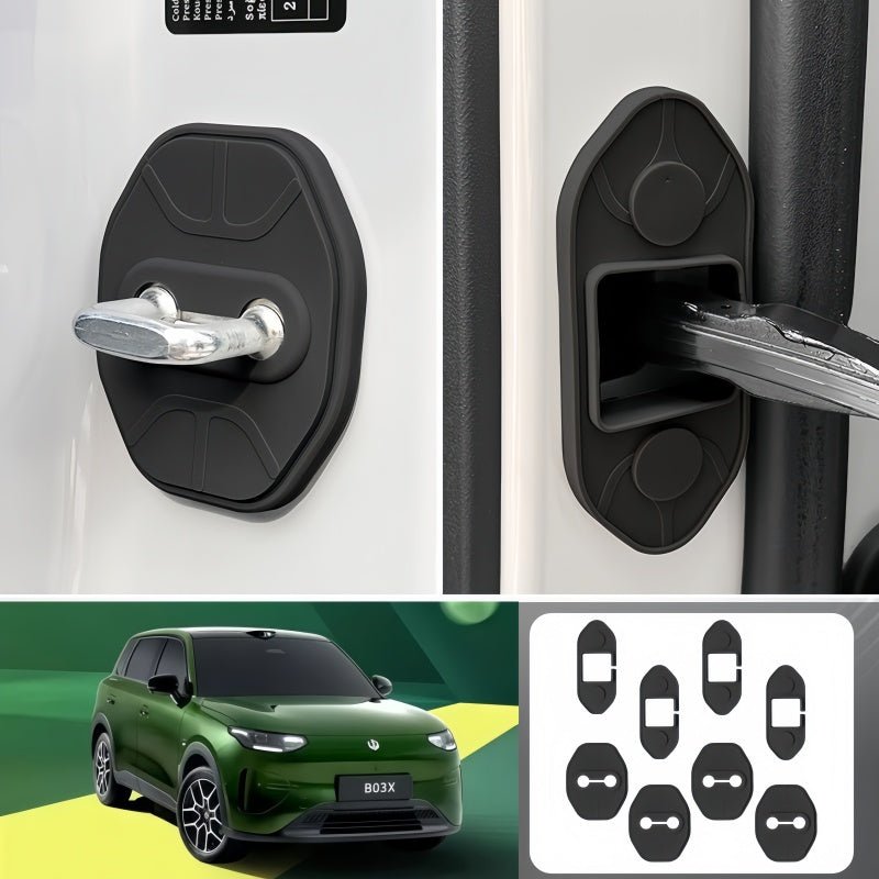 Door Lock & Checker Silicone Protection Covers for Leapmotor B03X - NICE EVS