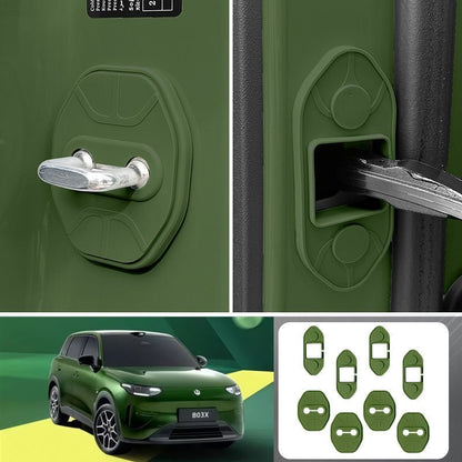 Door Lock & Checker Silicone Protection Covers for Leapmotor B03X - NICE EVS